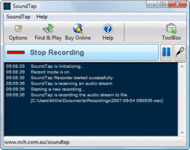 SoundTap Pro Streaming Audio Recorder screenshot